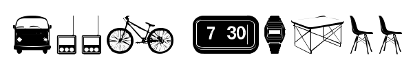 Cool Stuff font preview